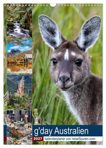 g'day Australien 2027 (Wandkalender 2027 DIN A3 hoch), CALVENDO Monatskalender
