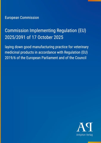 Commission Implementing Regulation (EU) 2025/2091 of 17 October 2025
