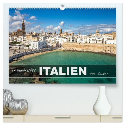 Traumhaftes Italien (hochwertiger Premium Wandkalender 2027 DIN A2 quer), Kunstdruck in Hochglanz