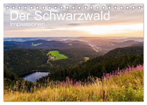 Der Schwarzwald Impressionen (Tischkalender 2027 DIN A5 quer), CALVENDO Monatskalender