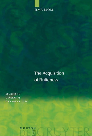 The Acquisition of Finiteness