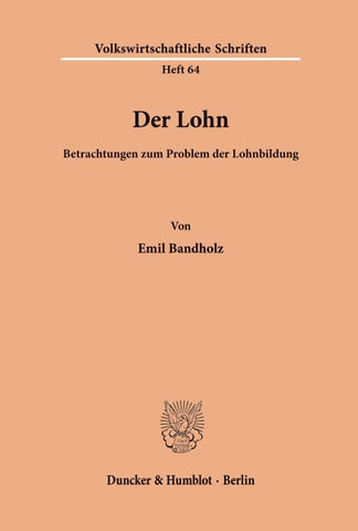 Der Lohn.