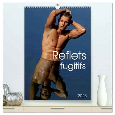 Reflets fugitifs  (Calendrier mural 2026 DIN A2 horizontal) calendrier de bureau