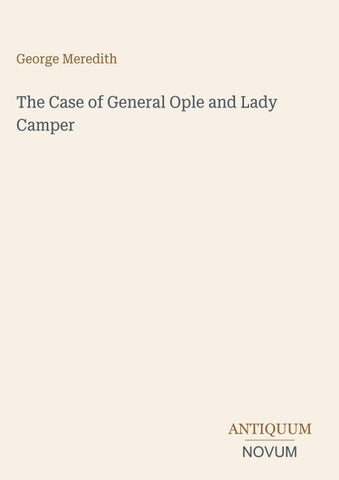 The Case of General Ople and Lady Camper