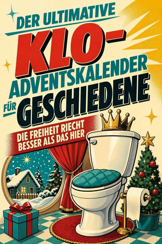Der ultimative Klo-Adventskalender für Geschiedene