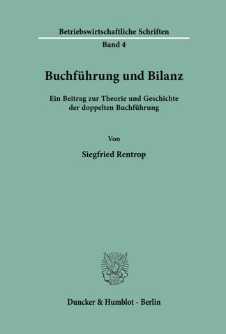 Buchführung und Bilanz.