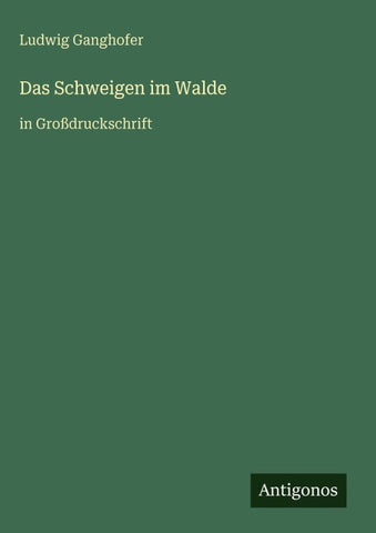 Das Schweigen im Walde