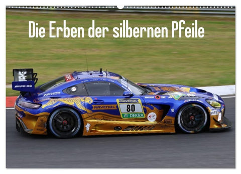 Die Erben der silbernen Pfeile (Wandkalender 2027 DIN A2 quer), CALVENDO Monatskalender