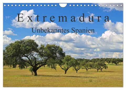 Extremadura - Unbekanntes Spanien (Wandkalender 2027 DIN A4 quer), CALVENDO Monatskalender