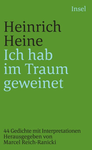 Ich hab im Traum geweinet