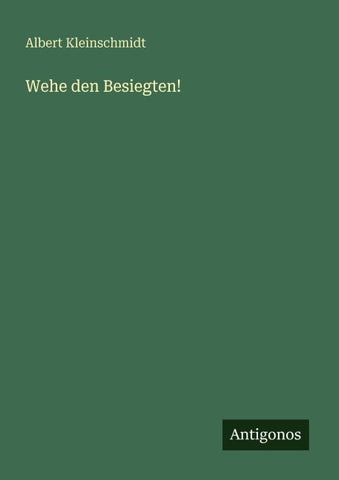 Wehe den Besiegten!