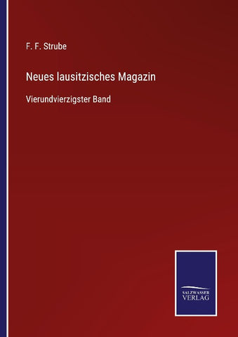 Neues lausitzisches Magazin