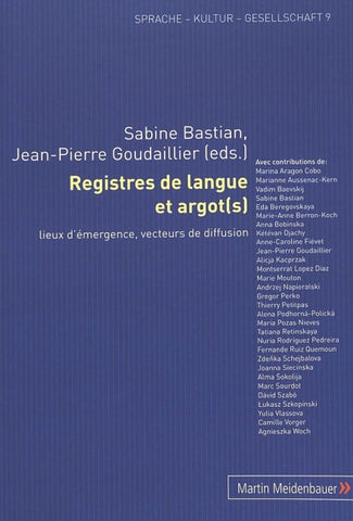 Registres de langue et argot(s)