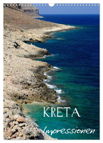Kreta Impressionen (Wandkalender 2027 DIN A3 hoch), CALVENDO Monatskalender