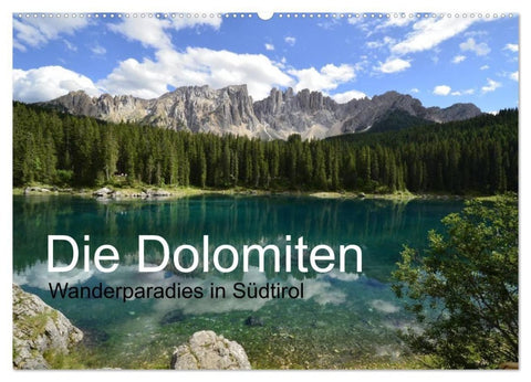 Die Dolomiten – Wanderparadies in Südtirol (Wandkalender 2027 DIN A2 quer), CALVENDO Monatskalender