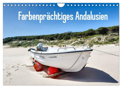 Farbenprächtiges Andalusien (Wandkalender 2027 DIN A4 quer), CALVENDO Monatskalender