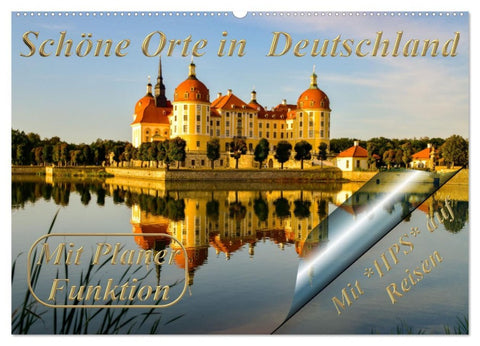 Schöne Orte in Deutschland (Wandkalender 2026 DIN A2 quer), CALVENDO Monatskalender
