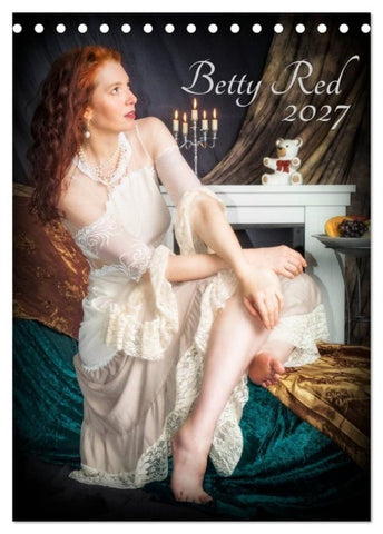 Betty Red (Tischkalender 2027 DIN A5 hoch), CALVENDO Monatskalender