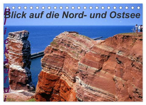 Blick auf die Nord-und Ostsee (Tischkalender 2027 DIN A5 quer), CALVENDO Monatskalender