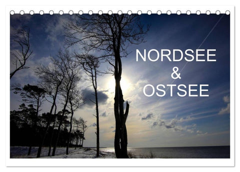 Nordsee & Ostsee (Tischkalender 2027 DIN A5 quer), CALVENDO Monatskalender