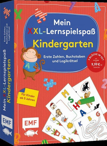 Mein XXL-Lernspielspaß: Kindergarten