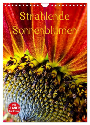 Strahlende Sonnenblumen (Wandkalender 2026 DIN A4 hoch), CALVENDO Monatskalender