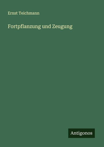 Fortpflanzung und Zeugung