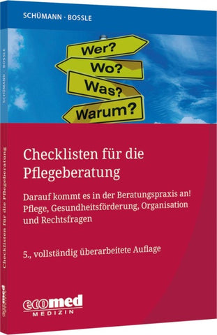 Checklisten für die Pflegeberatung