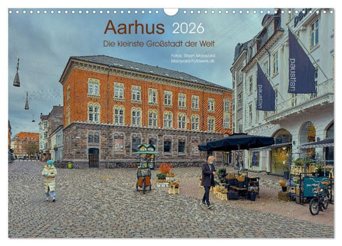 AARHUS, die kleinste Großstadt der Welt (Wandkalender 2026 DIN A3 quer), CALVENDO Monatskalender