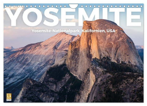 Yosemite - Nationalpark (Wandkalender 2026 DIN A4 quer), CALVENDO Monatskalender
