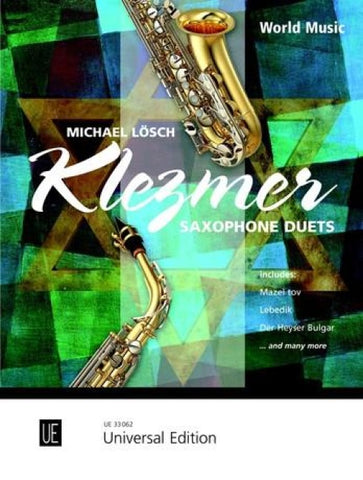 Klezmer Saxophone Duets für 2 Saxophone (AA/AT)