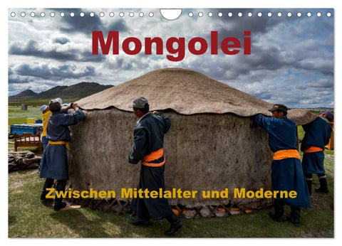 Mongolei - Zwischen Mittelalter und Moderne (Wandkalender 2027 DIN A4 quer), CALVENDO Monatskalender