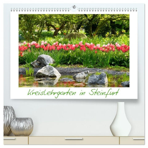Kreislehrgarten in Steinfurt (hochwertiger Premium Wandkalender 2027 DIN A2 quer), Kunstdruck in Hochglanz