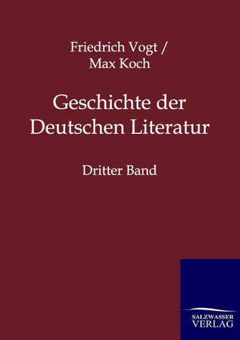 Geschichte der Deutschen Literatur