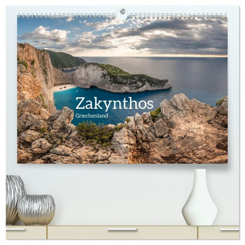 Zakynthos - Griechenland (hochwertiger Premium Wandkalender 2027 DIN A2 quer), Kunstdruck in Hochglanz