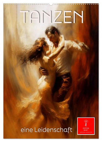 Tanzen - eine Leidenschaft (Wandkalender 2026 DIN A2 hoch), CALVENDO Monatskalender