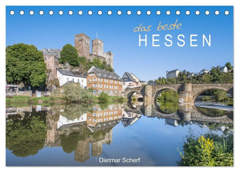 Das beste Hessen (Tischkalender 2027 DIN A5 quer), CALVENDO Monatskalender