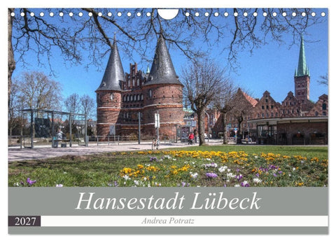 Hansestadt Lübeck (Wandkalender 2027 DIN A4 quer), CALVENDO Monatskalender
