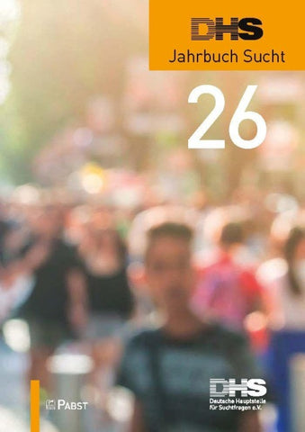 DHS Jahrbuch Sucht 2026