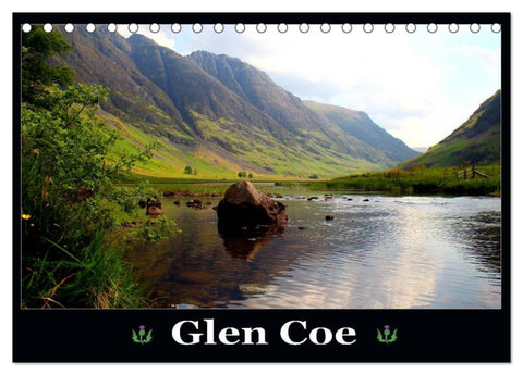 Glen Coe (Tischkalender 2027 DIN A5 quer), CALVENDO Monatskalender