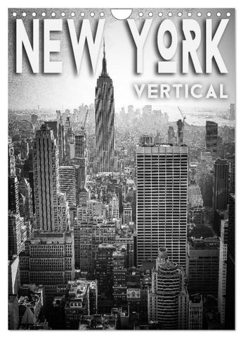 New York Vertical (Wandkalender 2026 DIN A4 hoch), CALVENDO Monatskalender