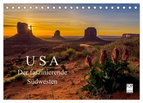 USA Der faszinierende Südwesten (Tischkalender 2027 DIN A5 quer), CALVENDO Monatskalender