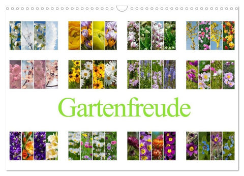 Gartenfreude (Wandkalender 2026 DIN A3 quer), CALVENDO Monatskalender