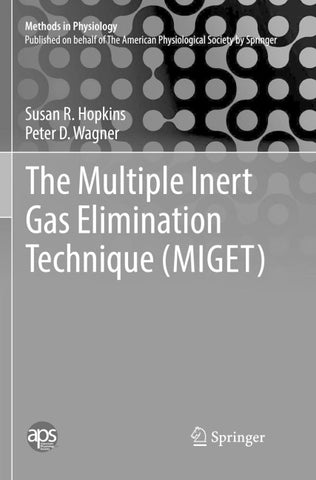 The Multiple Inert Gas Elimination Technique (MIGET)