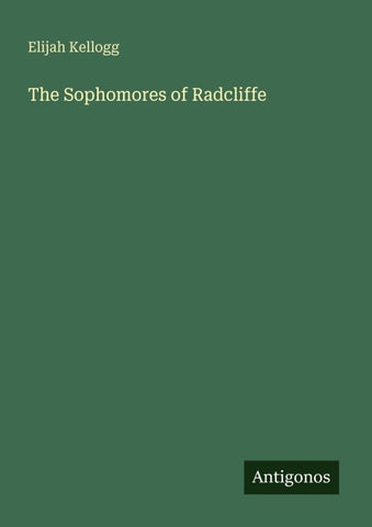 The Sophomores of Radcliffe