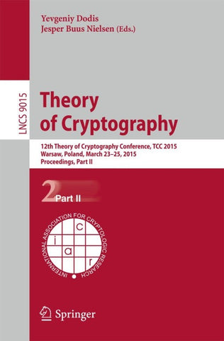 Theory of Cryptography
