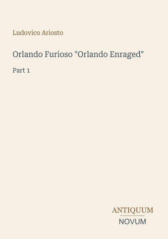Orlando Furioso "Orlando Enraged"