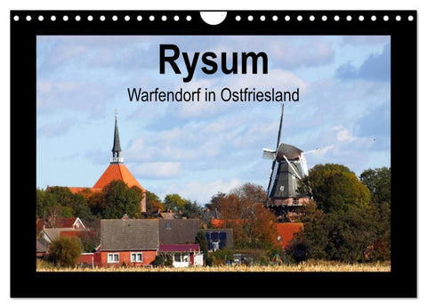 Rysum - Warfendorf in Ostfriesland (Wandkalender 2026 DIN A4 quer), CALVENDO Monatskalender