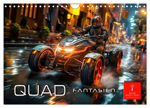 Quad Fantasien (Wandkalender 2026 DIN A4 quer), CALVENDO Monatskalender
