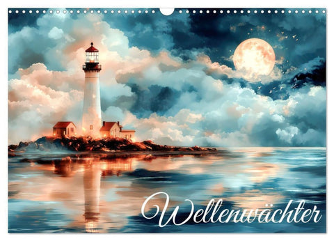 Wellenwächter (Wandkalender 2027 DIN A3 quer), CALVENDO Monatskalender